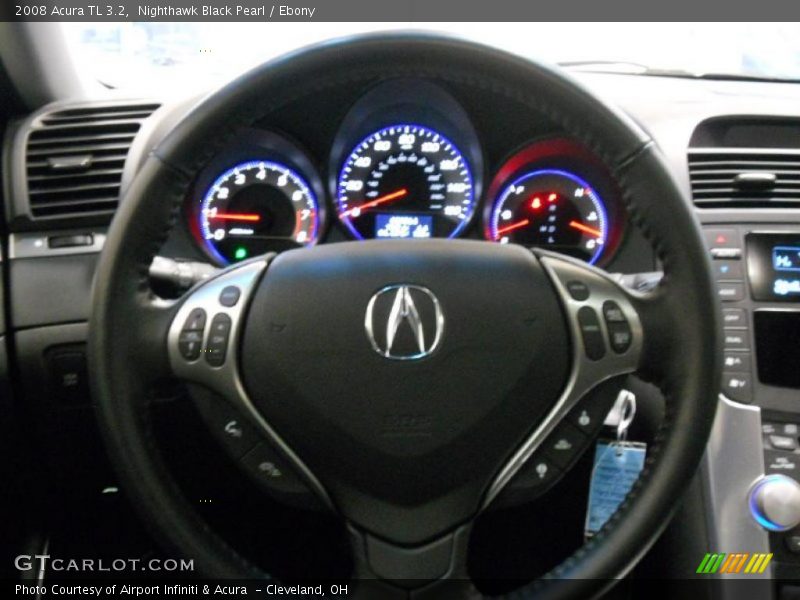 Nighthawk Black Pearl / Ebony 2008 Acura TL 3.2