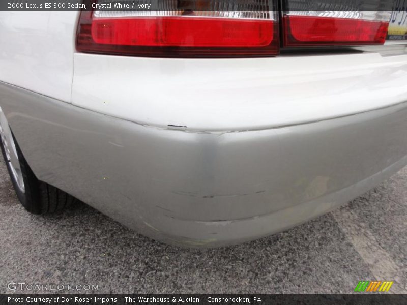 Crystal White / Ivory 2000 Lexus ES 300 Sedan