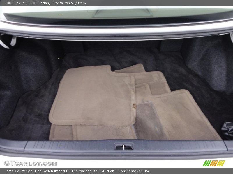 Crystal White / Ivory 2000 Lexus ES 300 Sedan