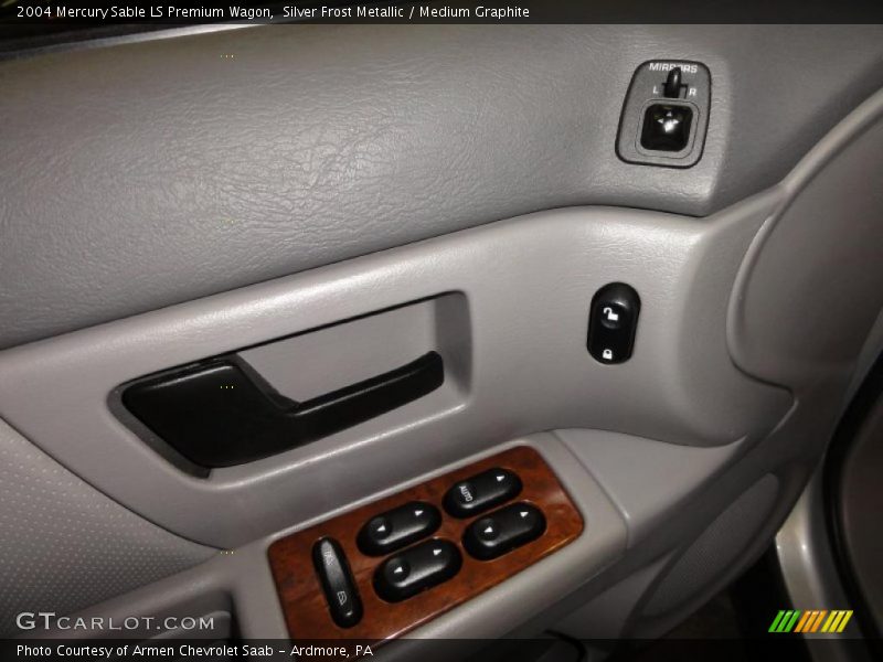 Silver Frost Metallic / Medium Graphite 2004 Mercury Sable LS Premium Wagon