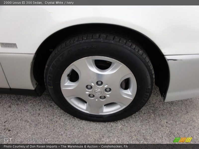 Crystal White / Ivory 2000 Lexus ES 300 Sedan