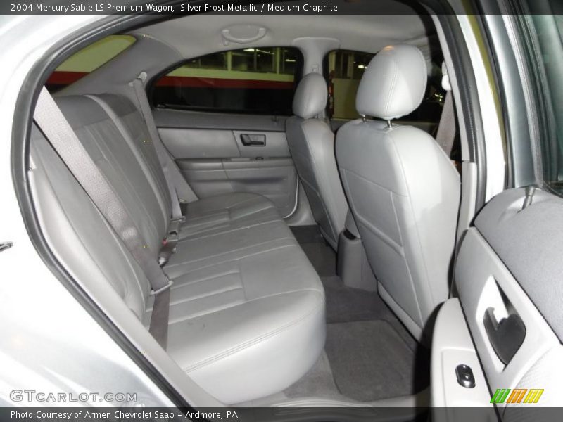 Silver Frost Metallic / Medium Graphite 2004 Mercury Sable LS Premium Wagon