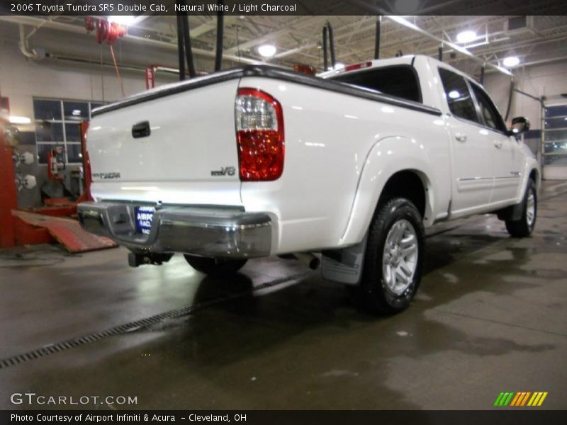 Natural White / Light Charcoal 2006 Toyota Tundra SR5 Double Cab