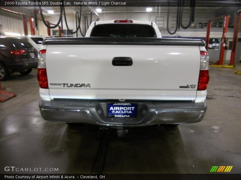 Natural White / Light Charcoal 2006 Toyota Tundra SR5 Double Cab