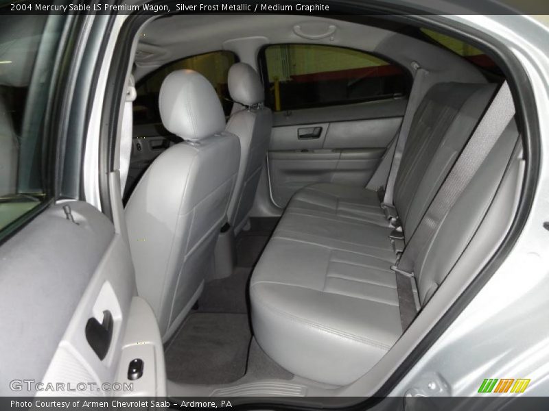 Silver Frost Metallic / Medium Graphite 2004 Mercury Sable LS Premium Wagon
