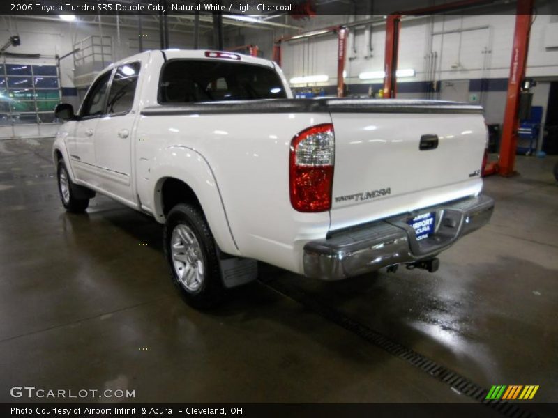 Natural White / Light Charcoal 2006 Toyota Tundra SR5 Double Cab