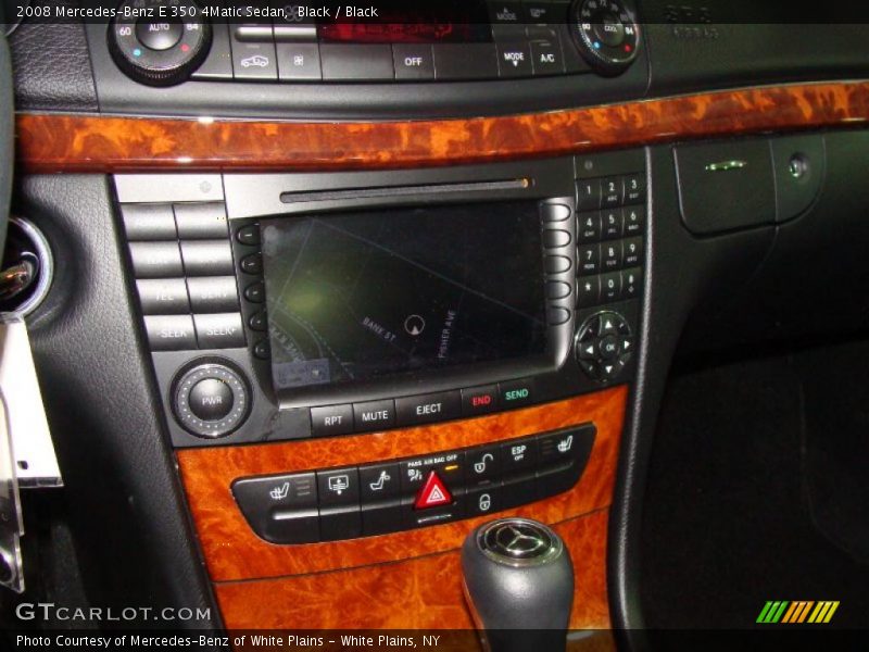 Black / Black 2008 Mercedes-Benz E 350 4Matic Sedan