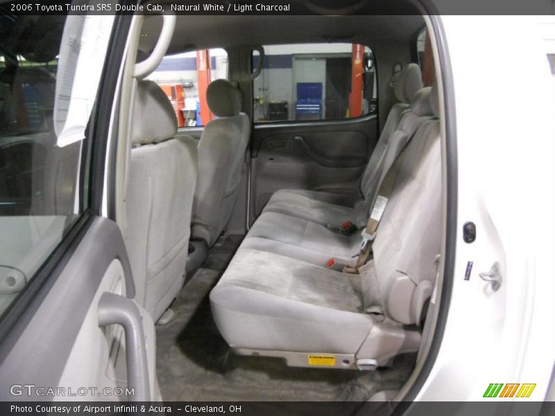 Natural White / Light Charcoal 2006 Toyota Tundra SR5 Double Cab