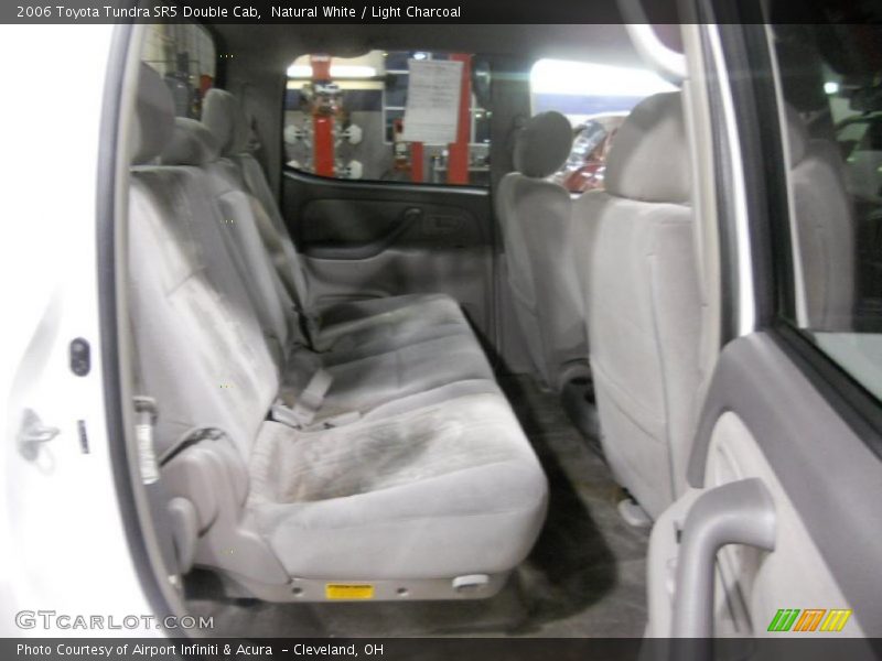 Natural White / Light Charcoal 2006 Toyota Tundra SR5 Double Cab