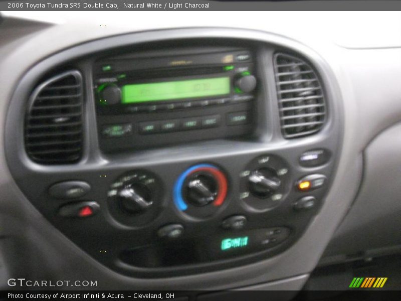 Natural White / Light Charcoal 2006 Toyota Tundra SR5 Double Cab