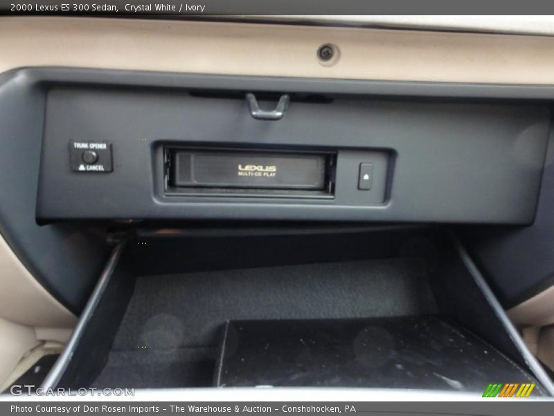 Crystal White / Ivory 2000 Lexus ES 300 Sedan