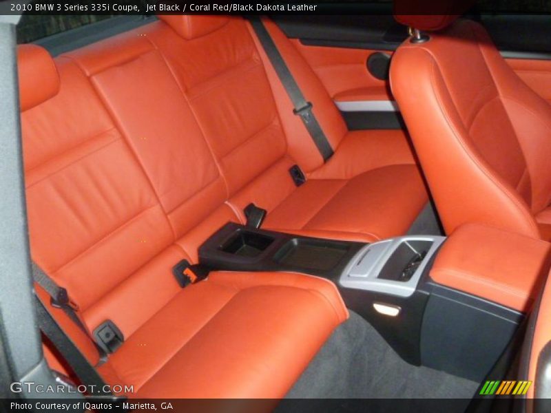  2010 3 Series 335i Coupe Coral Red/Black Dakota Leather Interior