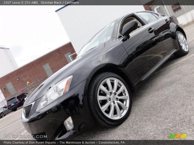 Obsidian Black / Cashmere 2007 Lexus IS 250 AWD