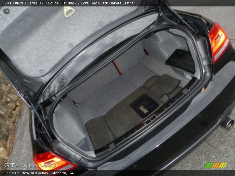  2010 3 Series 335i Coupe Trunk