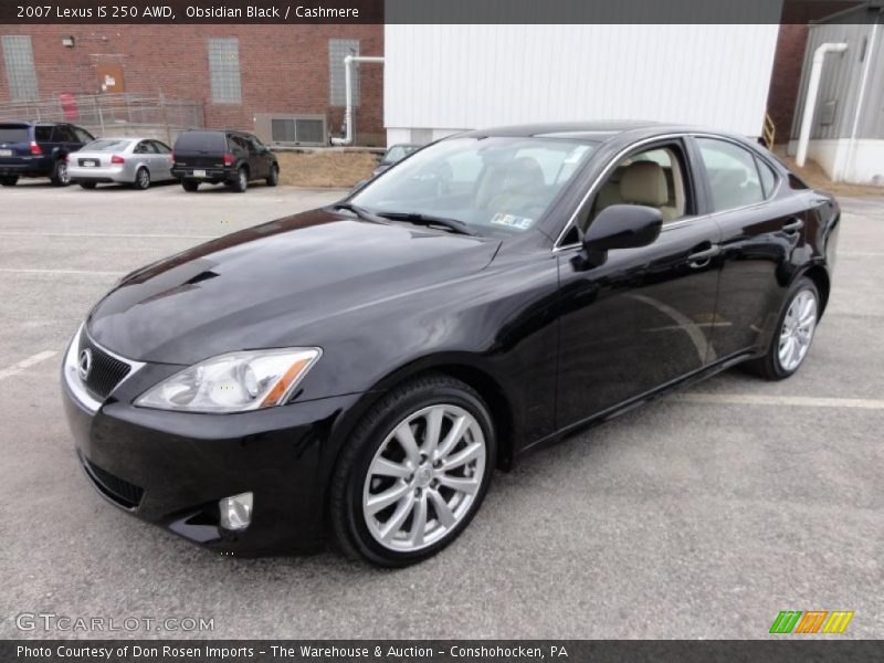 Obsidian Black / Cashmere 2007 Lexus IS 250 AWD