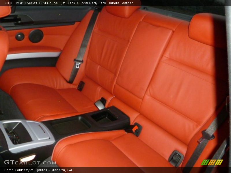  2010 3 Series 335i Coupe Coral Red/Black Dakota Leather Interior