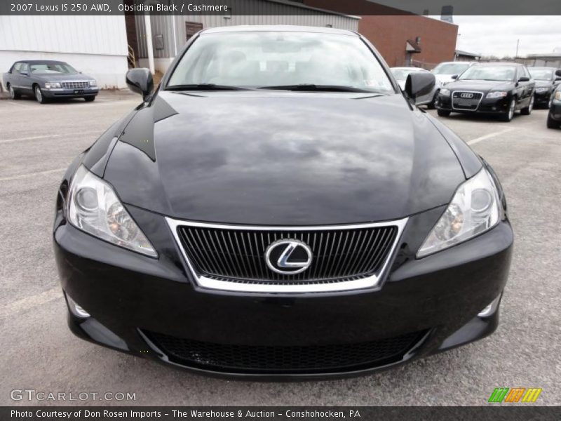 Obsidian Black / Cashmere 2007 Lexus IS 250 AWD
