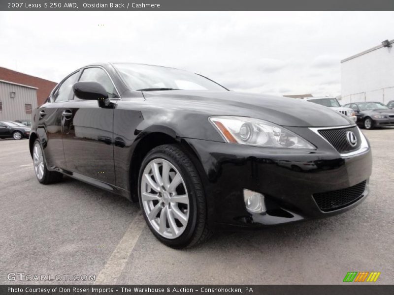Obsidian Black / Cashmere 2007 Lexus IS 250 AWD