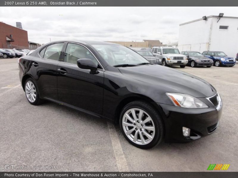 Obsidian Black / Cashmere 2007 Lexus IS 250 AWD