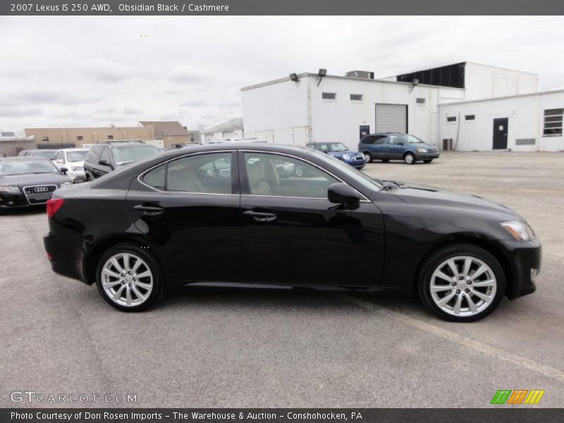 Obsidian Black / Cashmere 2007 Lexus IS 250 AWD