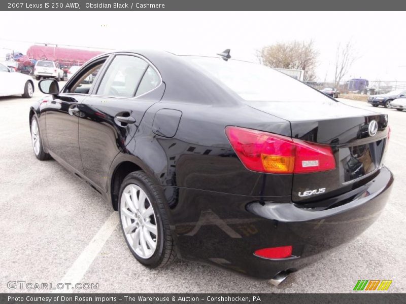 Obsidian Black / Cashmere 2007 Lexus IS 250 AWD