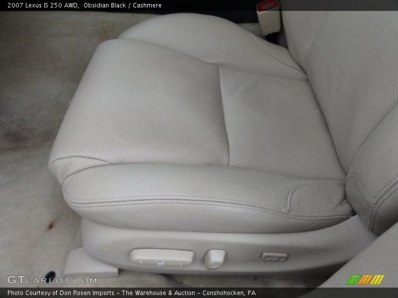 Obsidian Black / Cashmere 2007 Lexus IS 250 AWD