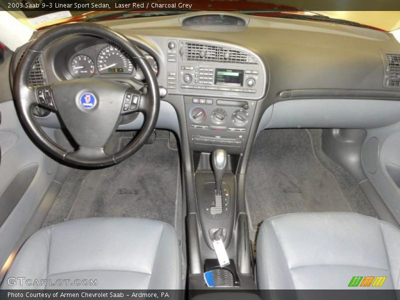 Dashboard of 2003 9-3 Linear Sport Sedan