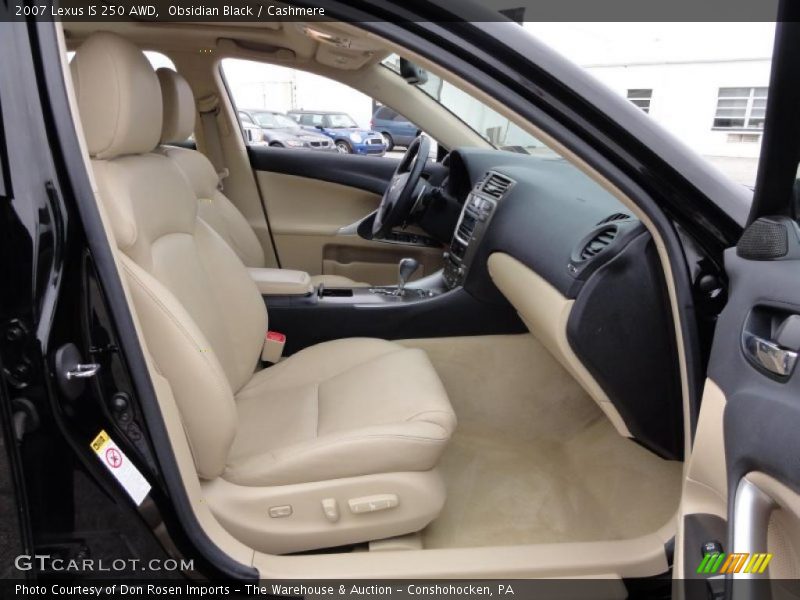 Obsidian Black / Cashmere 2007 Lexus IS 250 AWD