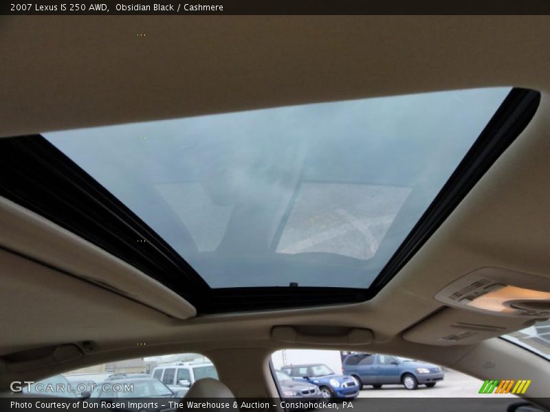 Obsidian Black / Cashmere 2007 Lexus IS 250 AWD