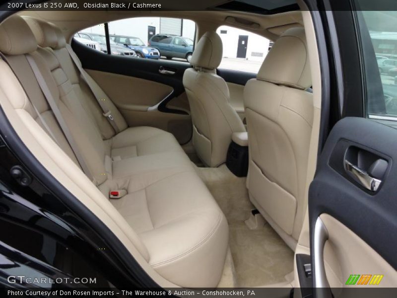 Obsidian Black / Cashmere 2007 Lexus IS 250 AWD