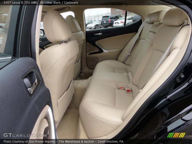 Obsidian Black / Cashmere 2007 Lexus IS 250 AWD