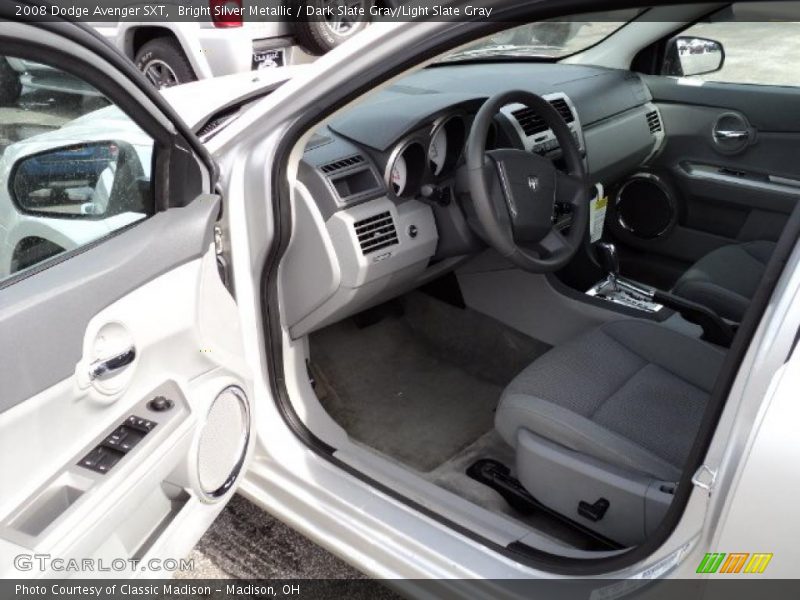Bright Silver Metallic / Dark Slate Gray/Light Slate Gray 2008 Dodge Avenger SXT
