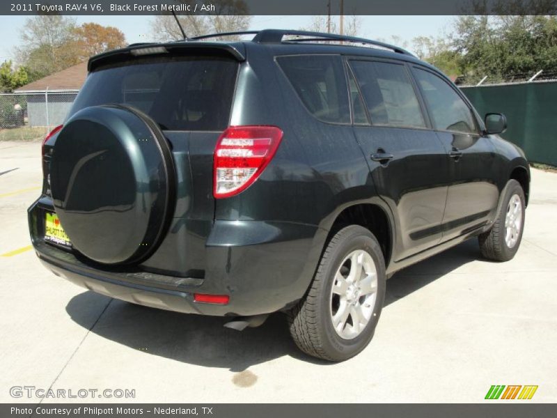 Black Forest Metallic / Ash 2011 Toyota RAV4 V6