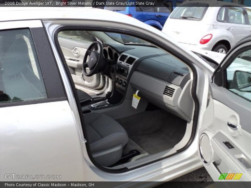 Bright Silver Metallic / Dark Slate Gray/Light Slate Gray 2008 Dodge Avenger SXT