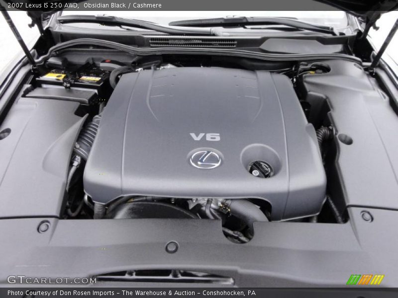Obsidian Black / Cashmere 2007 Lexus IS 250 AWD