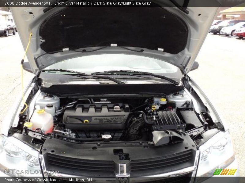 Bright Silver Metallic / Dark Slate Gray/Light Slate Gray 2008 Dodge Avenger SXT