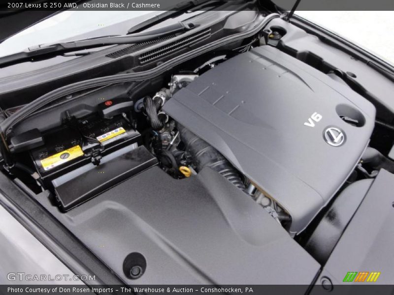 Obsidian Black / Cashmere 2007 Lexus IS 250 AWD