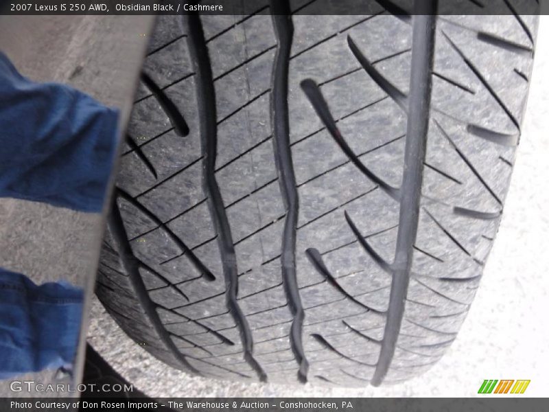 Obsidian Black / Cashmere 2007 Lexus IS 250 AWD