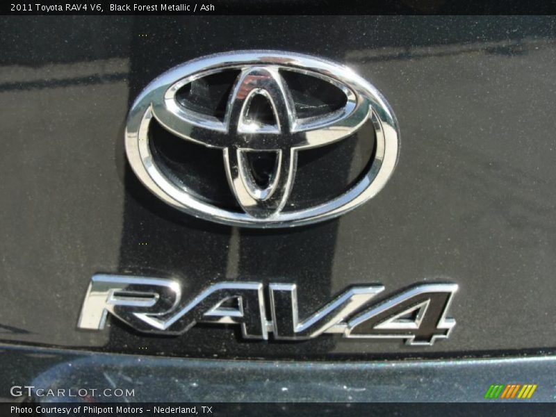Black Forest Metallic / Ash 2011 Toyota RAV4 V6