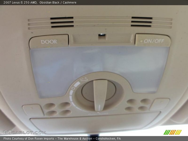Obsidian Black / Cashmere 2007 Lexus IS 250 AWD