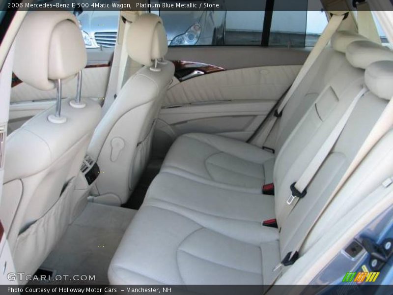 Platinum Blue Metallic / Stone 2006 Mercedes-Benz E 500 4Matic Wagon