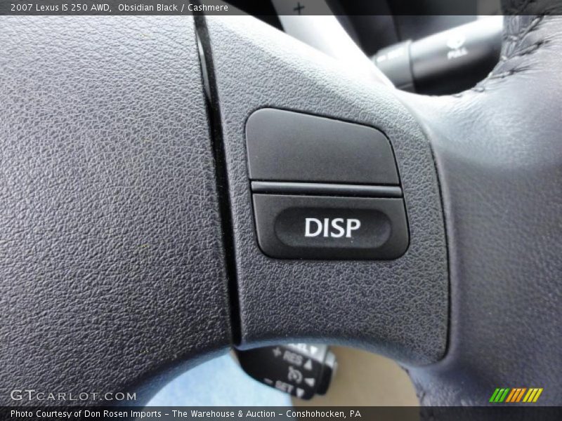 Obsidian Black / Cashmere 2007 Lexus IS 250 AWD