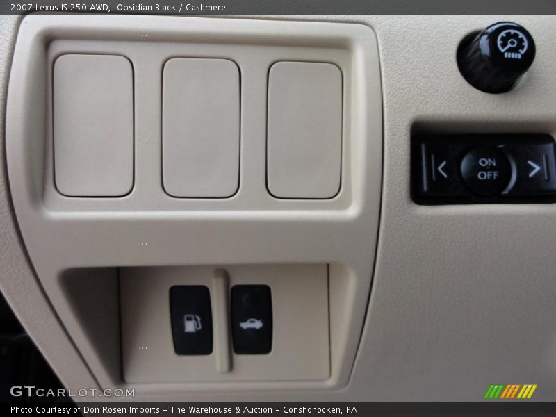 Obsidian Black / Cashmere 2007 Lexus IS 250 AWD
