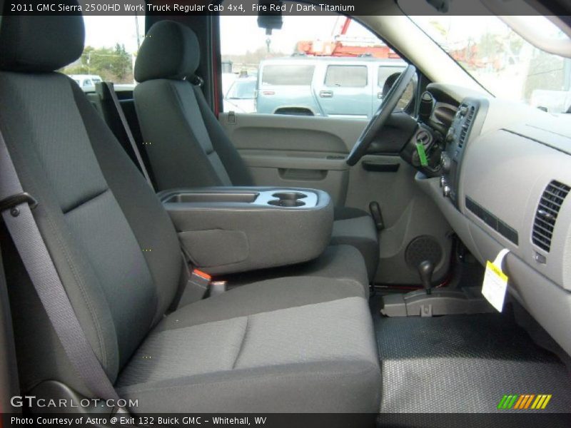  2011 Sierra 2500HD Work Truck Regular Cab 4x4 Dark Titanium Interior