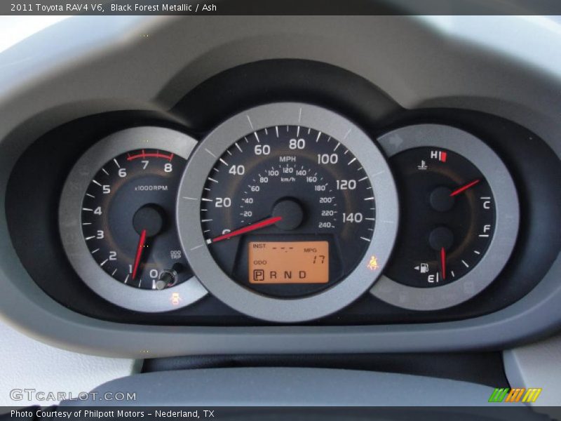  2011 RAV4 V6 V6 Gauges