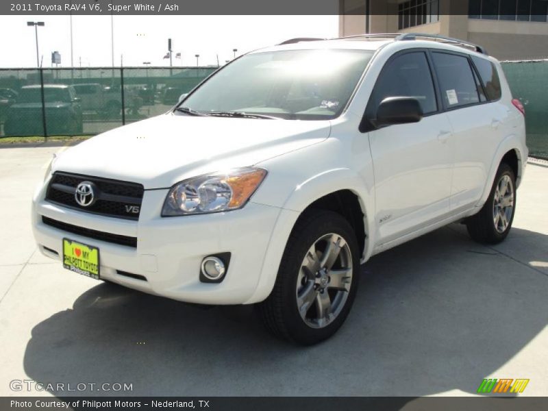 Super White / Ash 2011 Toyota RAV4 V6