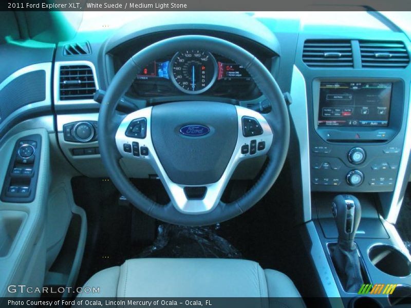 Dashboard of 2011 Explorer XLT