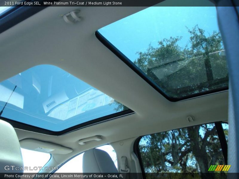 Sunroof of 2011 Edge SEL