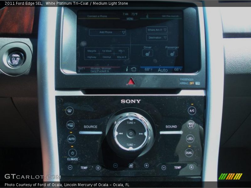 Navigation of 2011 Edge SEL