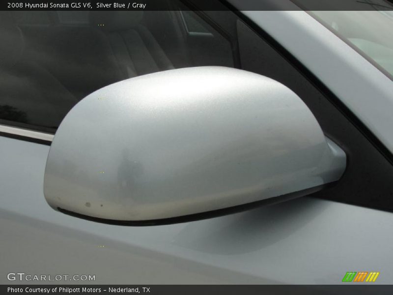 Silver Blue / Gray 2008 Hyundai Sonata GLS V6